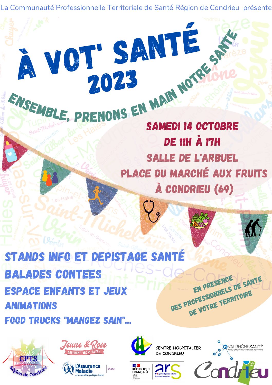 Festival « A vot’ santé 2023 » – 14 octobre 2023